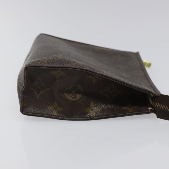 LOUIS VUITTON Monogram Poche Toilette 19 Pouch M47544 LV Auth am8031 - Picture 4 of 16